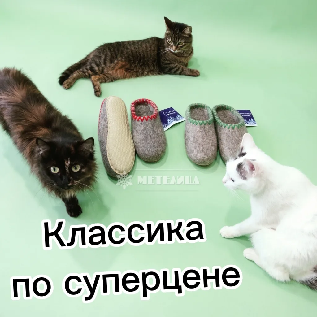 Хит продаж💥

В тёплое время года войлочные тапочки выручают жителей частных домов, где полы бывают 