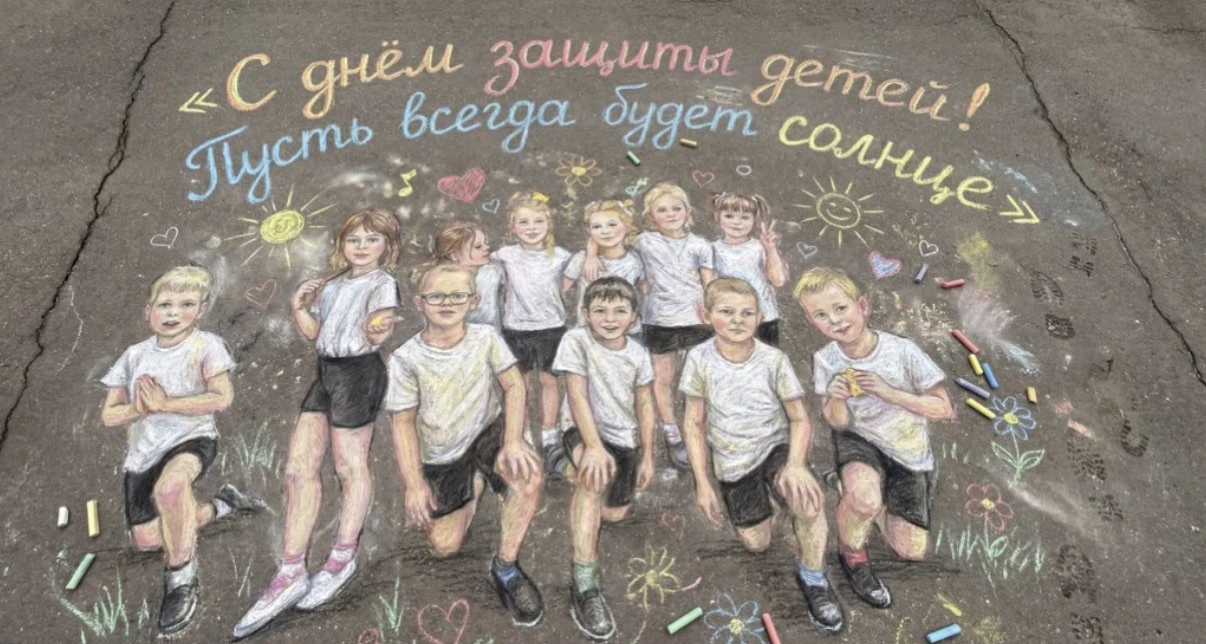 Наши ребята из кружка по физическому развитию «Олимпик».