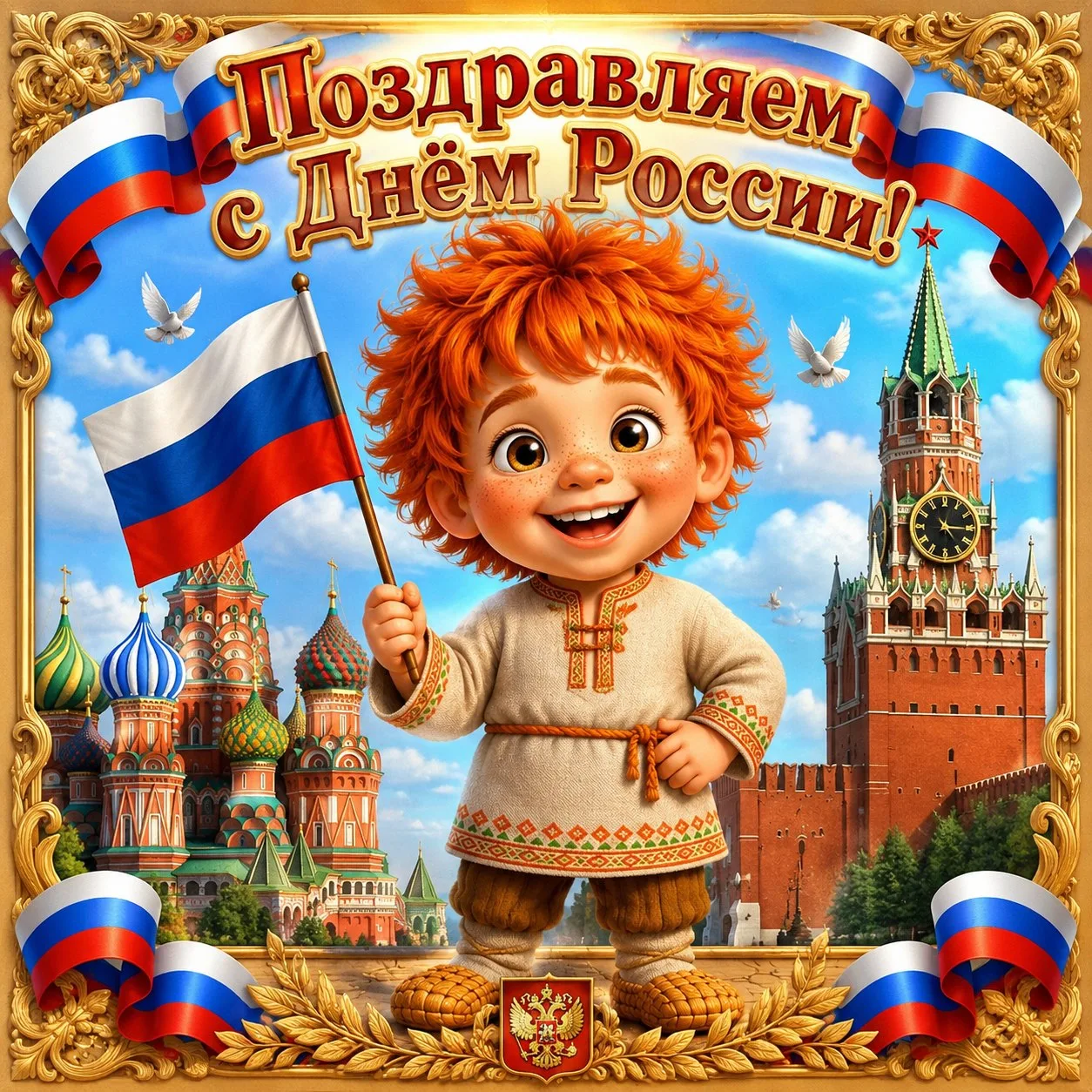 🇷🇺 С Днём России! Поздравляем с главным государственным праздником нашей страны! 🎉

Этот день — н