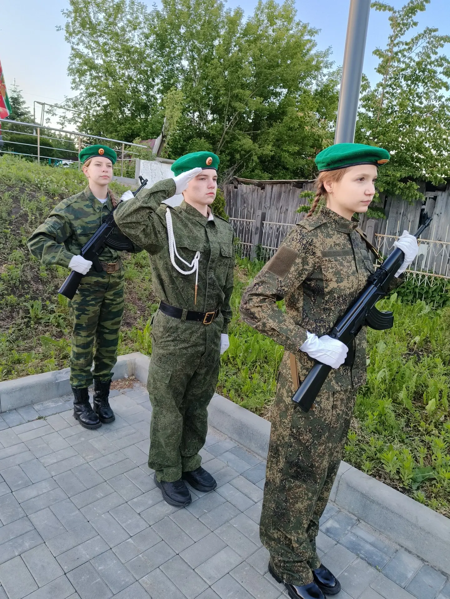 2️⃣7️⃣мая 2️⃣0️⃣2️⃣6️⃣ года накануне 
Дня пограничника в сквере воинов-интернационалистов прошла акц
