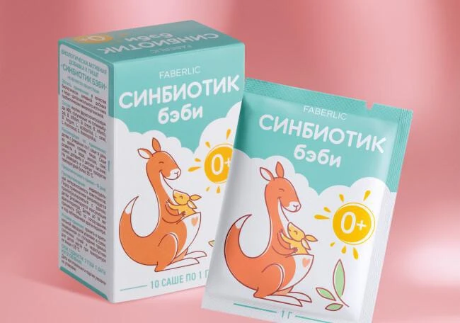 «Синбиотик Бэби» — для детей с рождения. Восстанавливает микрофлору кишечника после инфекций и приём