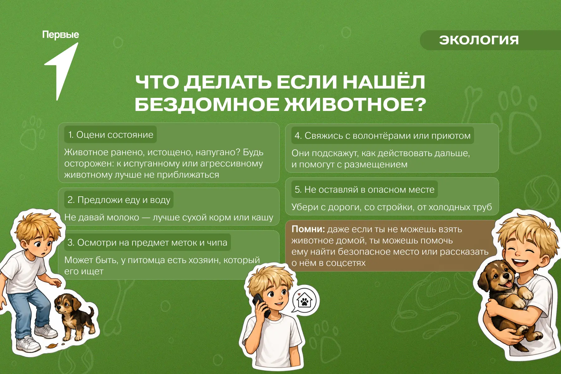 🐾 Увидел на улице бездомного котёнка или щенка? Не проходи мимо!

Даже если ты не можешь забрать жи