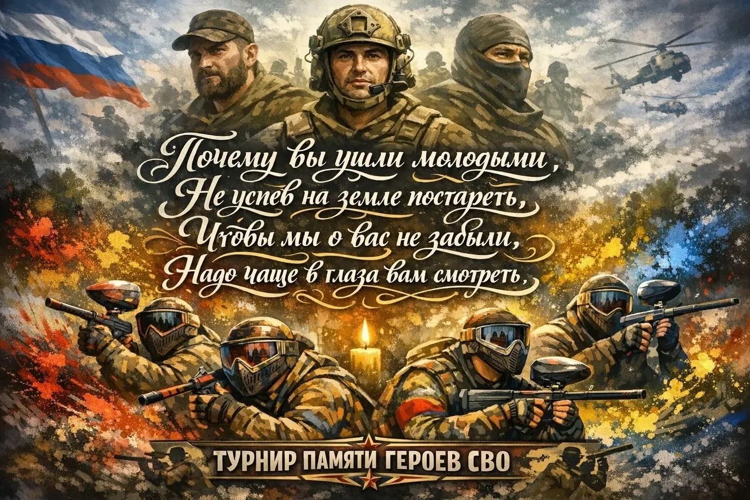 🔔 Третий турнир по тактическому  пейнтболу памяти выпускников
 колледжа 🔔

Завтра состоится Третий