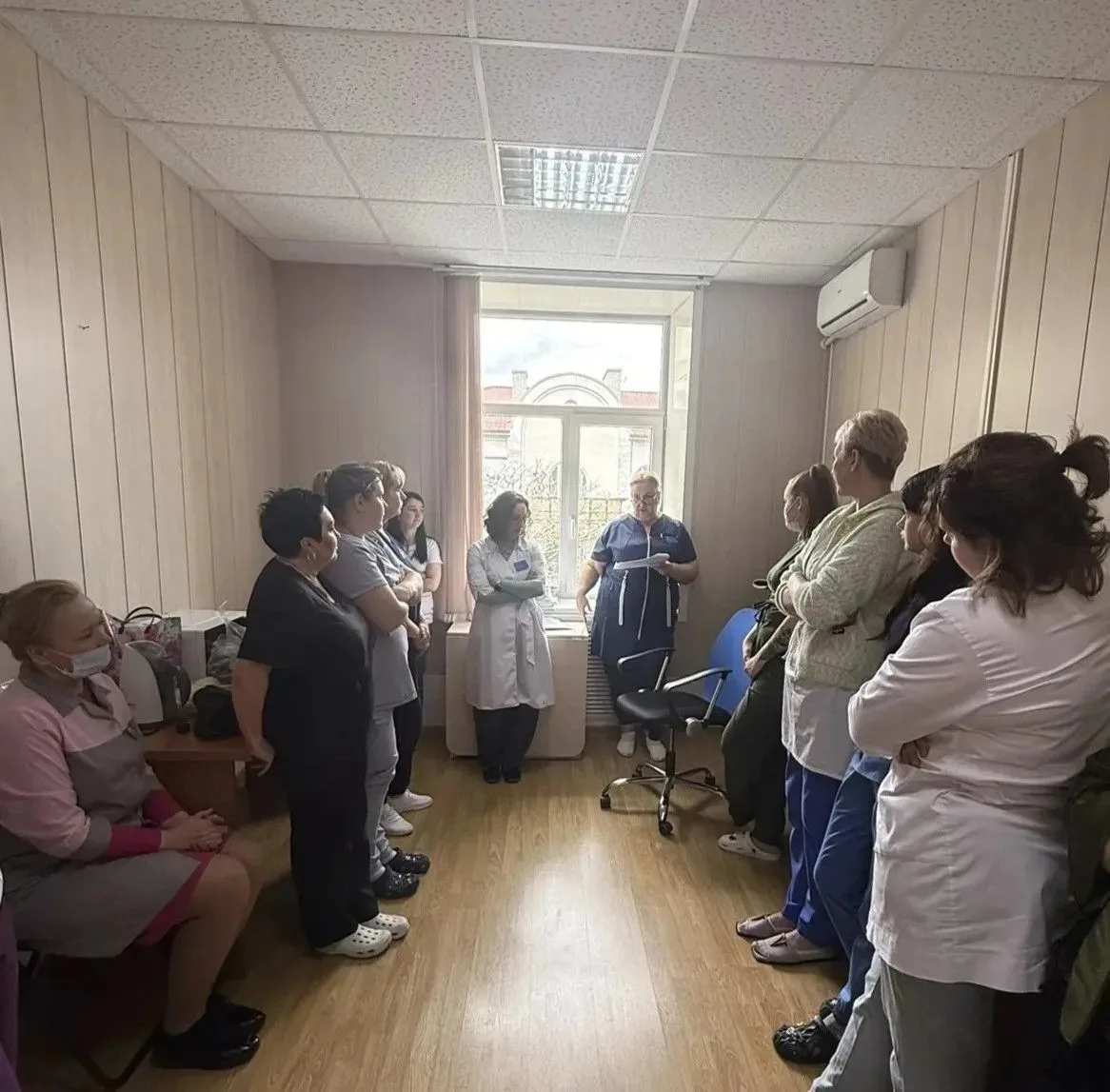 Новороссийские медики на страже.

В апреле текущего года на базе Городской поликлиники №1 г. Новорос