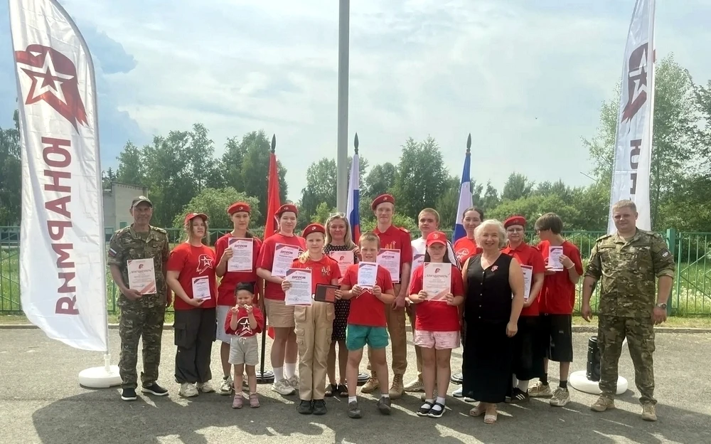 🇷🇺 Сегодня состоялось торжественное закрытие летней военно-патриотической смены в УМЦ «Авангард» г