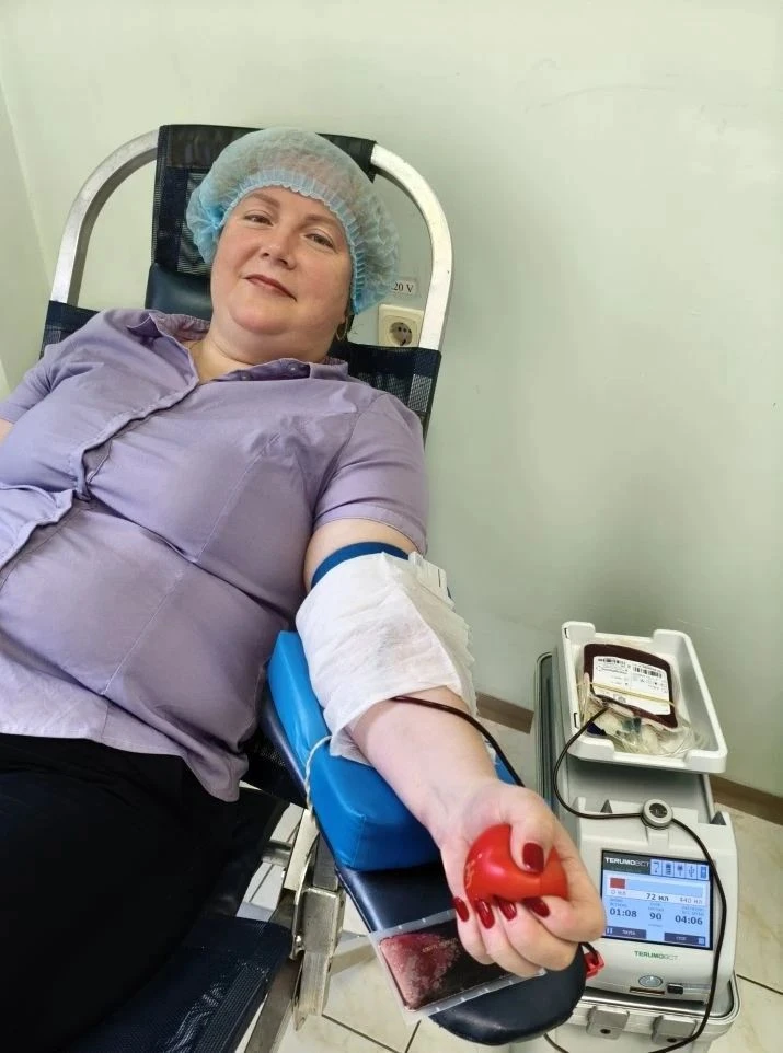 4 июня выездная бригада станции переливания крови принимали доноров в г.Оленегорск.
Успешно сдали кр