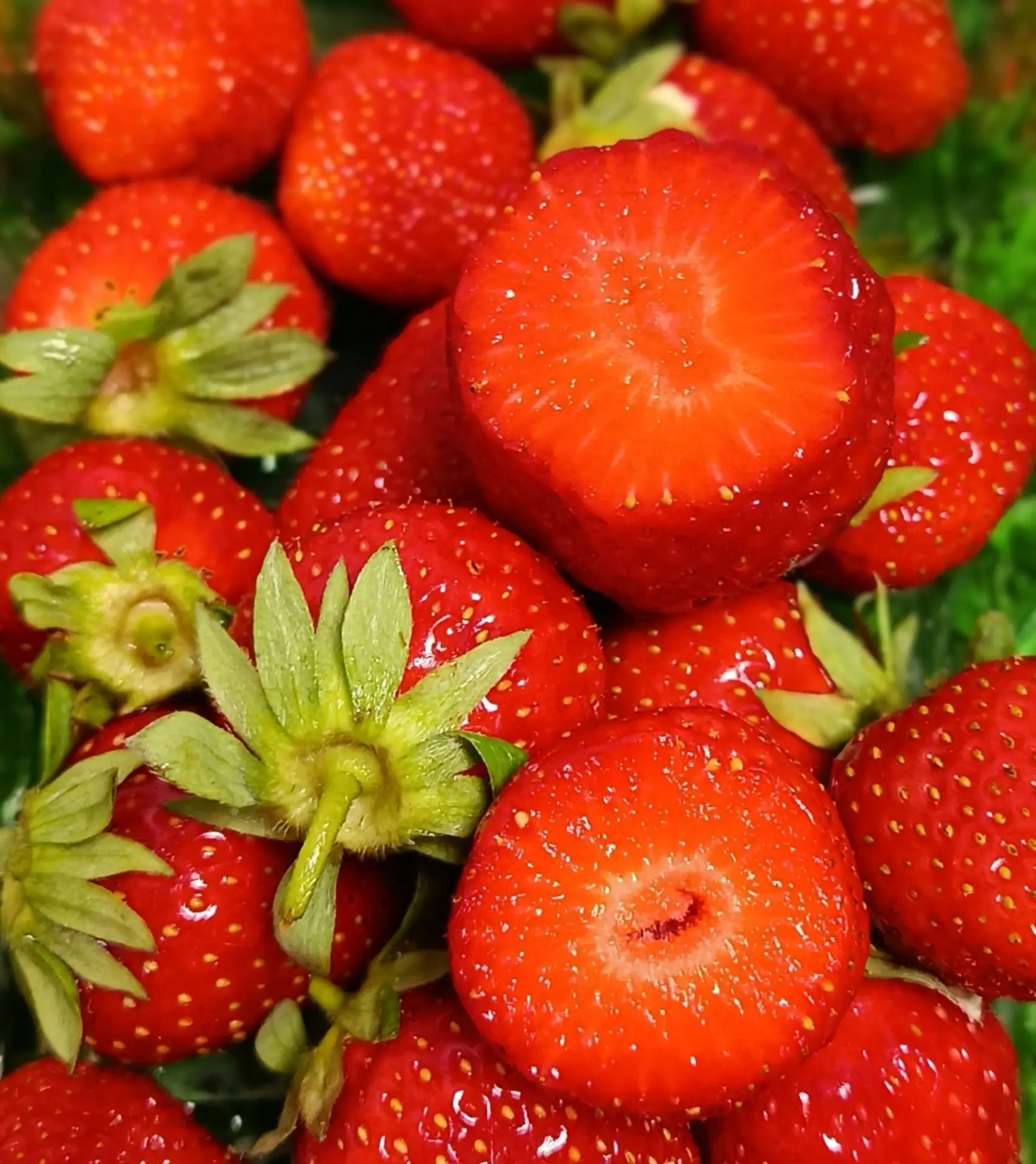 😋 Собрали в обед и привезли нам 😋
Клубника вновь в наличии🍓
