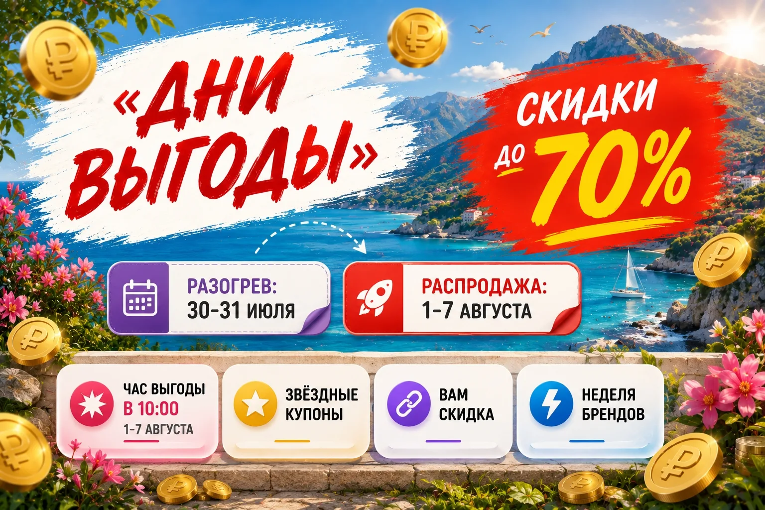 ✅ AliExpress — завтра стартует подготовка к распродаже. В целом всё как обычно: смотрим цены, планир