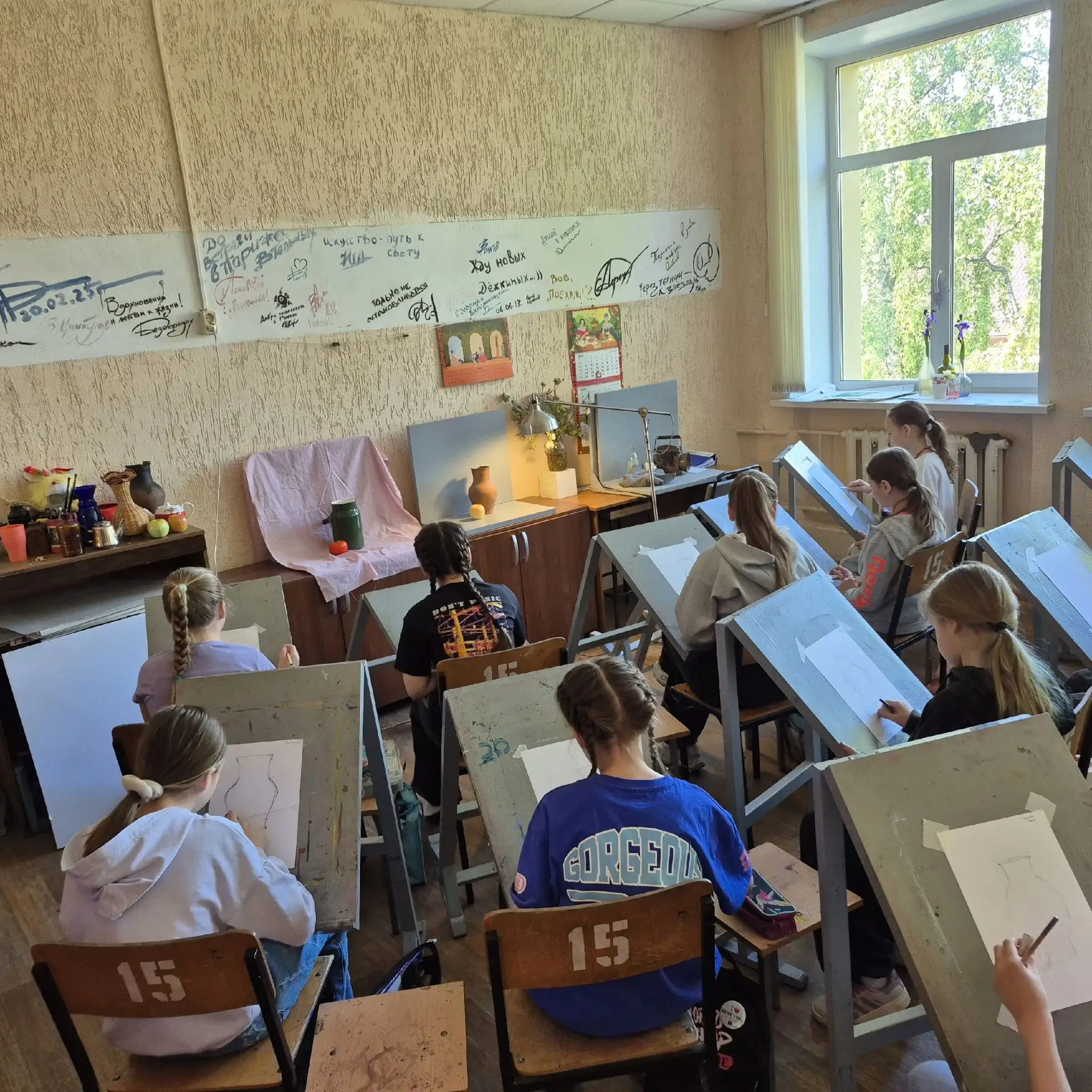 ✨Начался ответственный этап – вступительные экзамены в нашей школе✏! Сегодняшний день был посвящен р