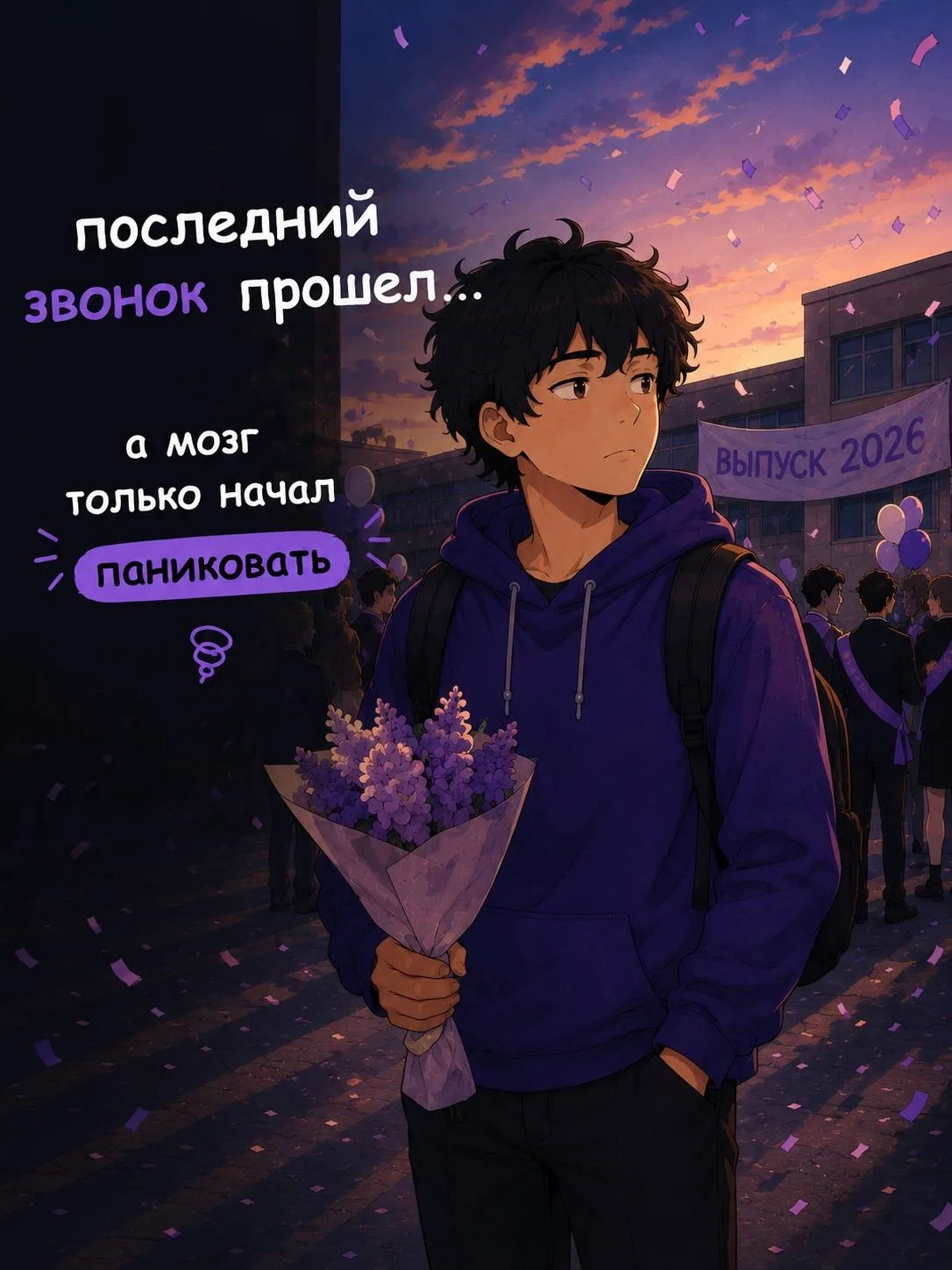 Последний звонок уже позади… а значит впереди начинается самый волнительный этап✅

ЕГЭ и ОГЭ уже сов