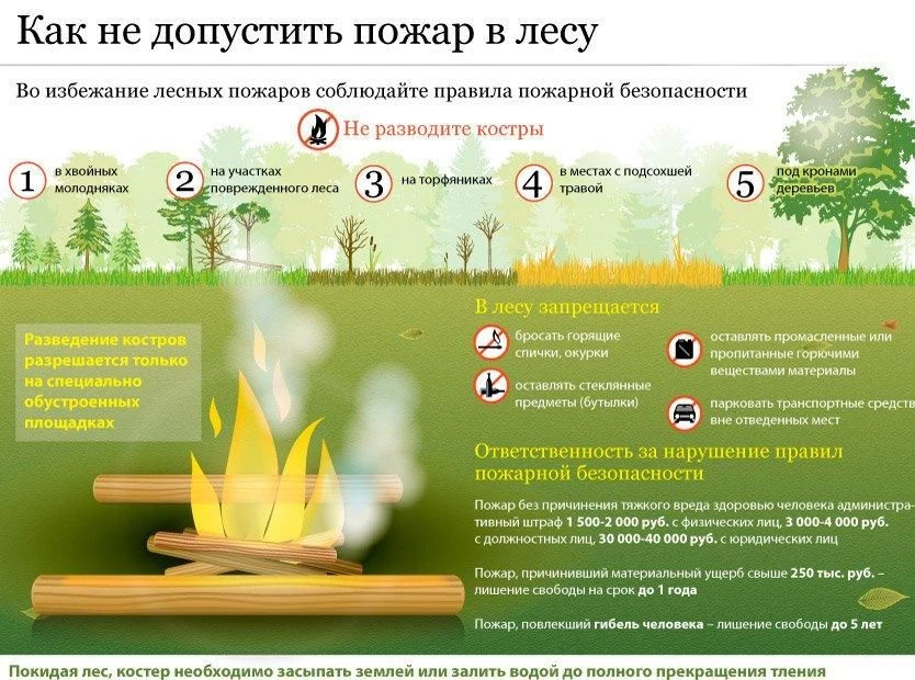 Напоминаем!!! Правила посещения природного парка и противопожарной безопасности!!!
Ответственность з