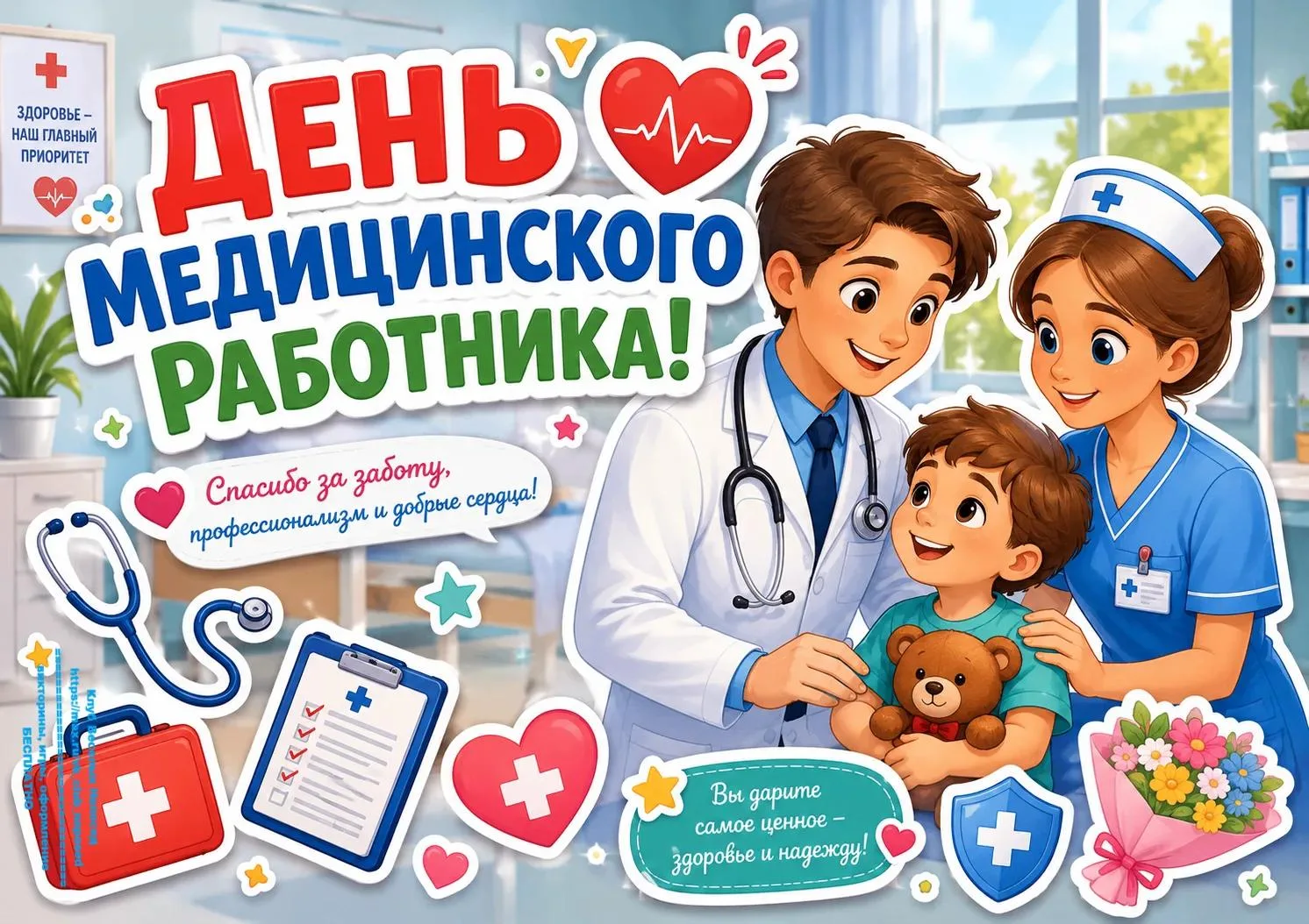 День медицинского работника — профессиональный праздник сотрудников здравоохранения, который в 2026 