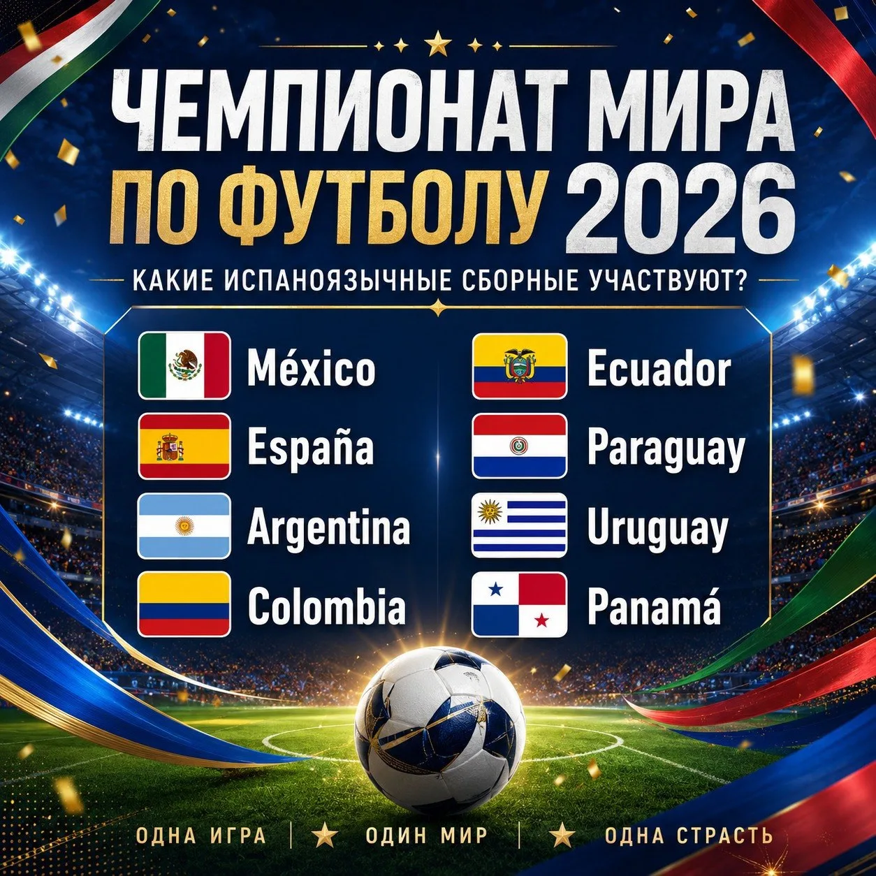 ⚽️ Чемпионат мира начался! 7 футбольных слов и выражений, которые сейчас будут везде! 

1️⃣ el Mundi
