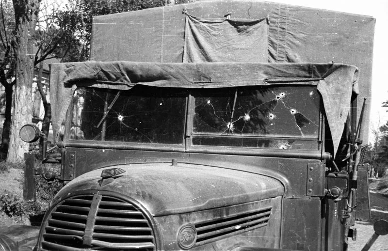 Венгерский армейский грузовик 38M Ford G917T (копия американского 3-х тонного Ford G917T обр. 1939 г