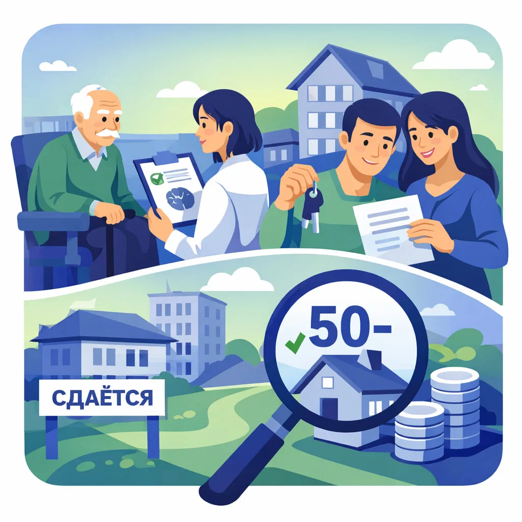 🏠 Недвижимость с медосмотром

Справка из психдиспансера стала обязательной при сделках с жильём. По