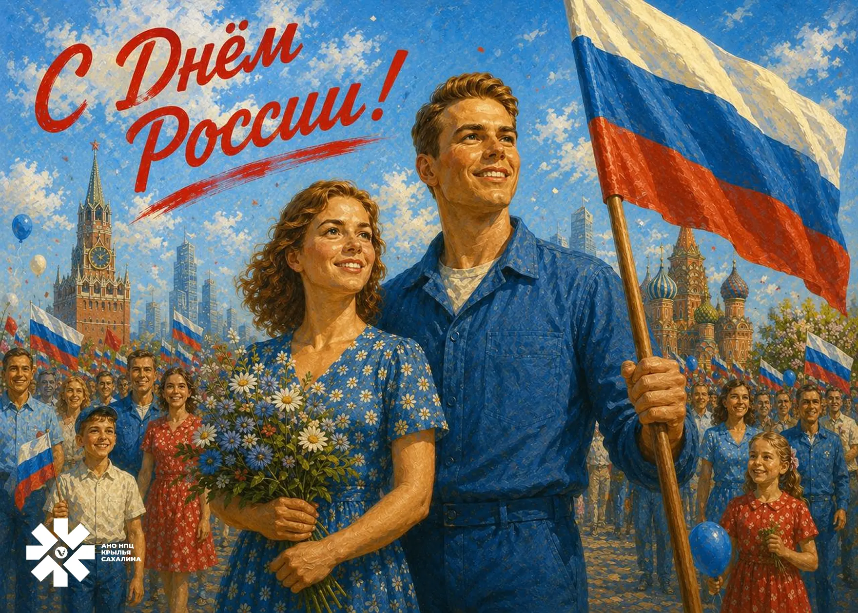 С Днем России!

Этот праздник объединяет всех, кто любит свою страну, бережно относится к ее истории