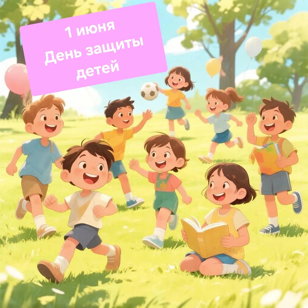 🎉 1 июня — Международный день защиты детей! 🎉

Дорогие друзья, юные читатели и их родители!

Сегод