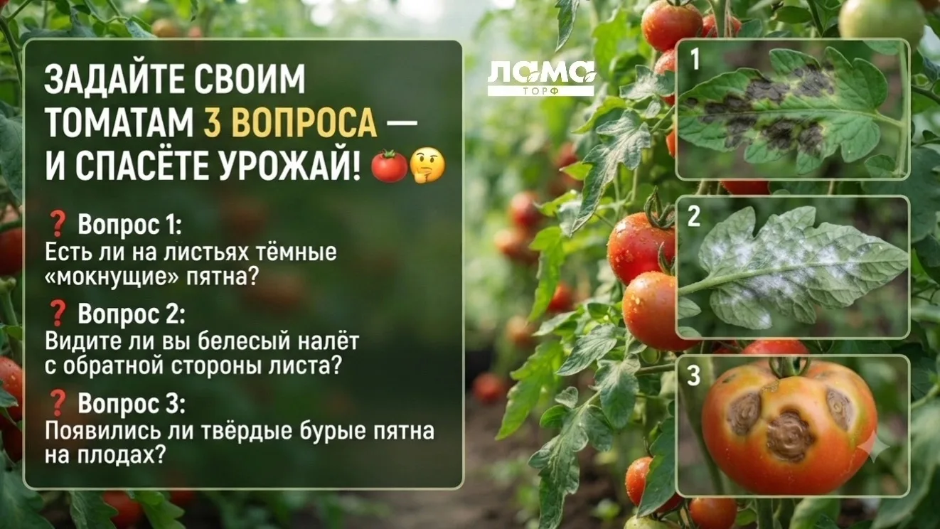 🌡️Июльские перепады: бережём томаты от фитофторы

Днём жара, ночью прохлада, утром роса — идеальные