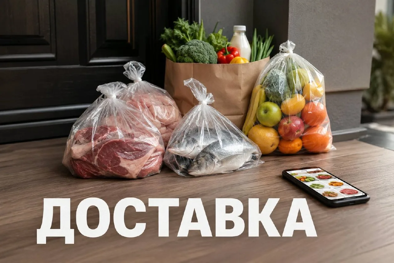 🔥 Напоминаем про доставку 🔥

Мясо, рыба, полуфабрикаты и другие товары — всё можно заказать не вых