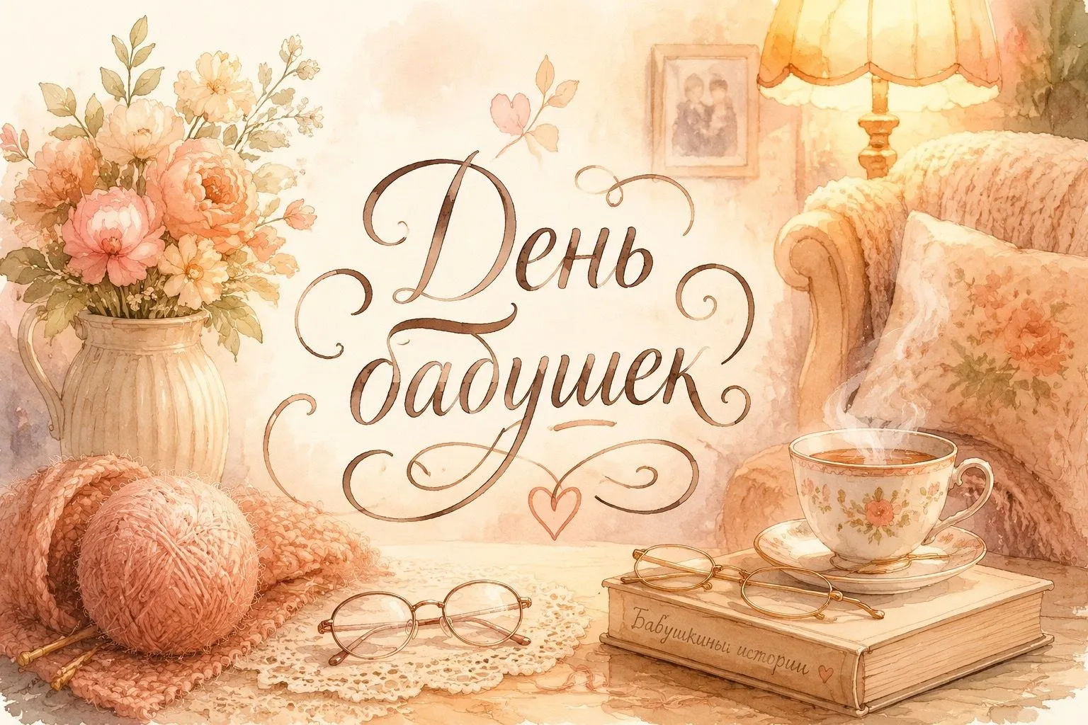 🎉Сегодня — День бабушек! 👵
🥮📚💗И сразу вспоминаются тёплые руки, запах пирожков из духовки, сказ