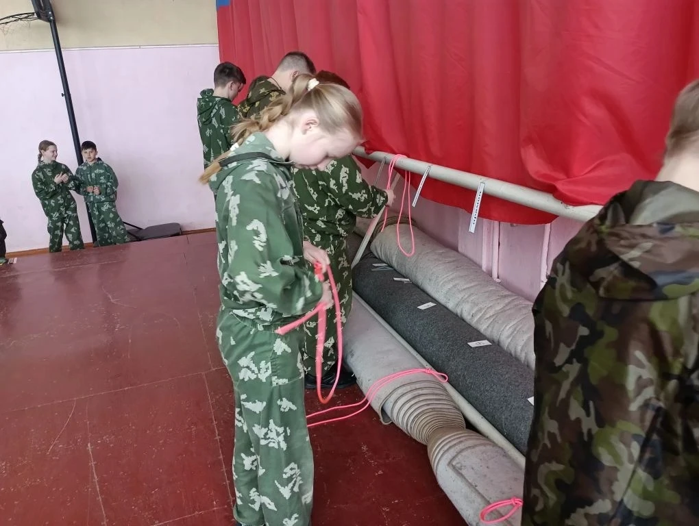 Этап: вязка узлов