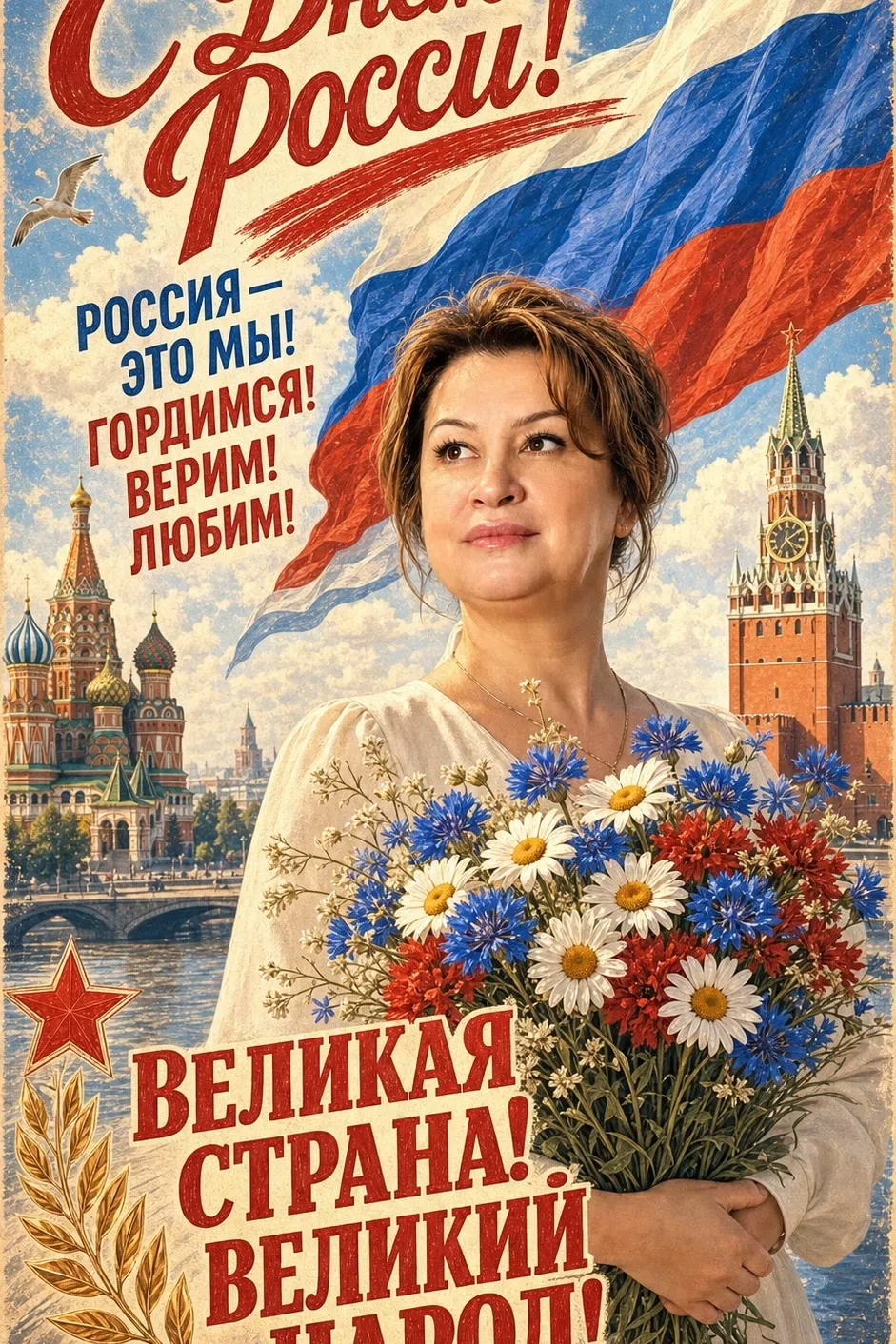 С Днём России! 🇷🇺
Наша страна — это бескрайние просторы, богатая история и удивительные люди. Сего