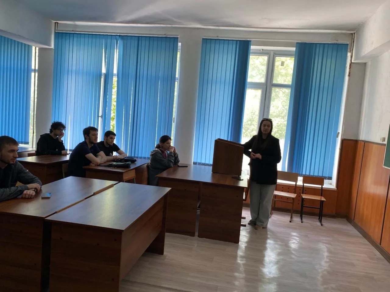 В рамках реализации проекта «ЖИВОЙ КАРАНДАШ» старший преподаватель кафедры Ризаханова Сабина Уруджев