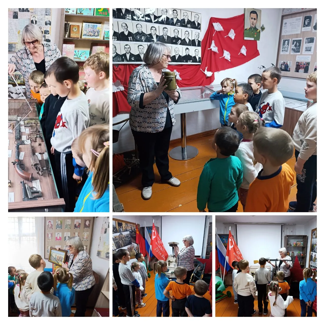 Цикл " Мы помним! Мы гордимся"
5 мая,  дети нашего детского сада посетили Коневский краеведческий му