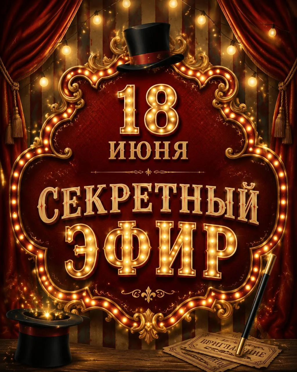 Готовы увидеть, что за шоу приготовил для вас Мастер? 

Занавес поднимается.

🔥Раскрываем программу