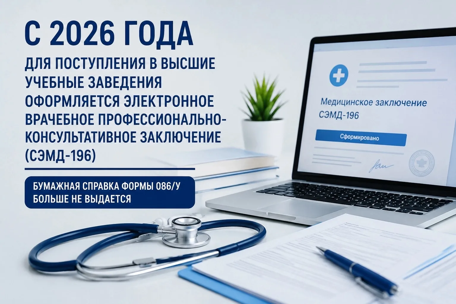 🎓 УВАЖАЕМЫЕ АБИТУРИЕНТЫ!

С 2026 года для поступления в высшие учебные заведения оформляется электр