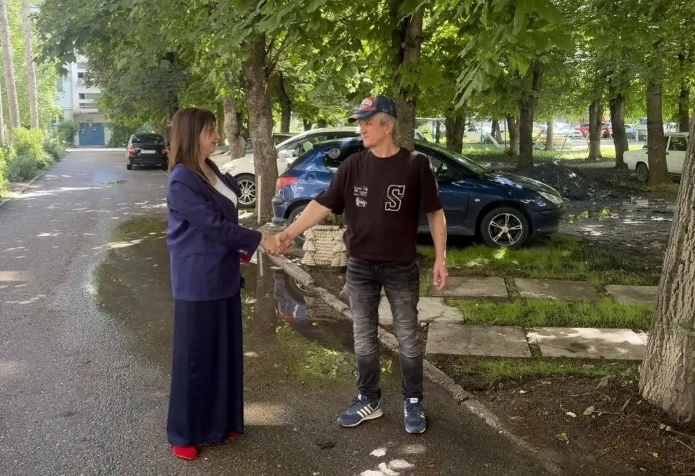 При участии депутата Думы города Марины Юрьевны Чотчаевой рассмотрено обращение жителя Юрия Дмитриев