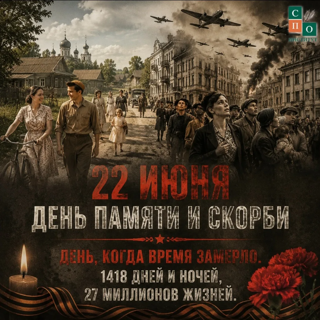 🕯22 июня 2026 года. День памяти и скарби. День, когда время замерло🕯
 
💬Сегодня, 22 июня 2026 год