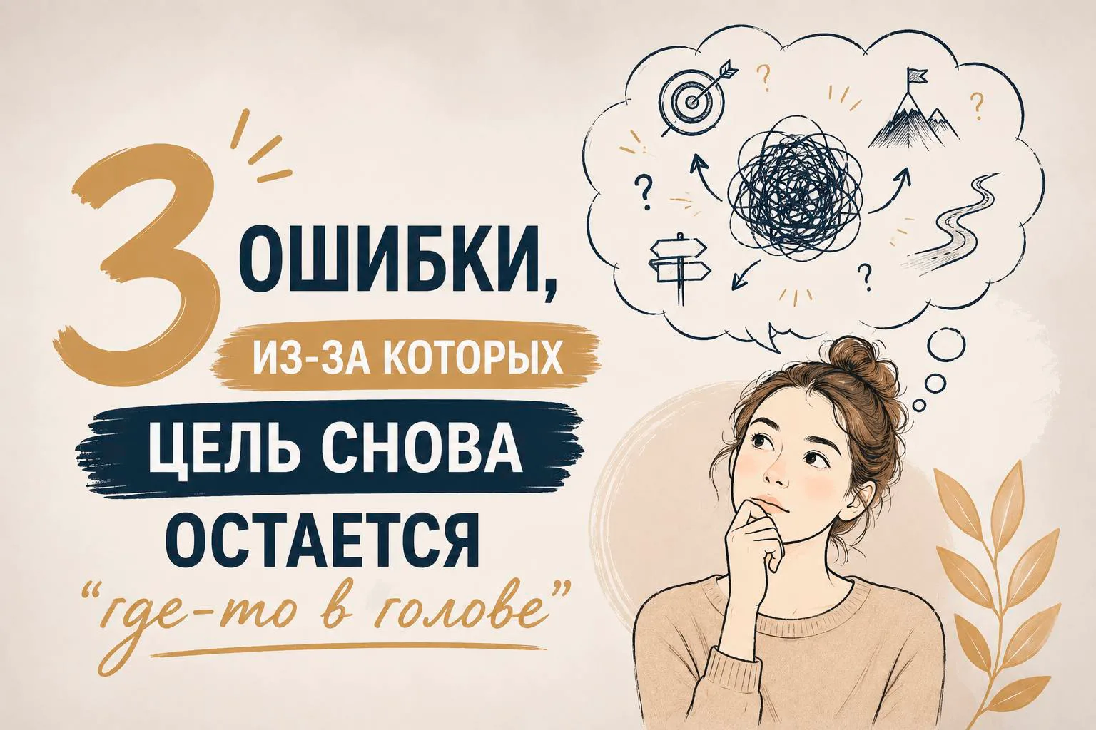 Наверняка у вас было такое: появляется цель, вы вдохновляетесь, строите планы, обещаете себе начать 