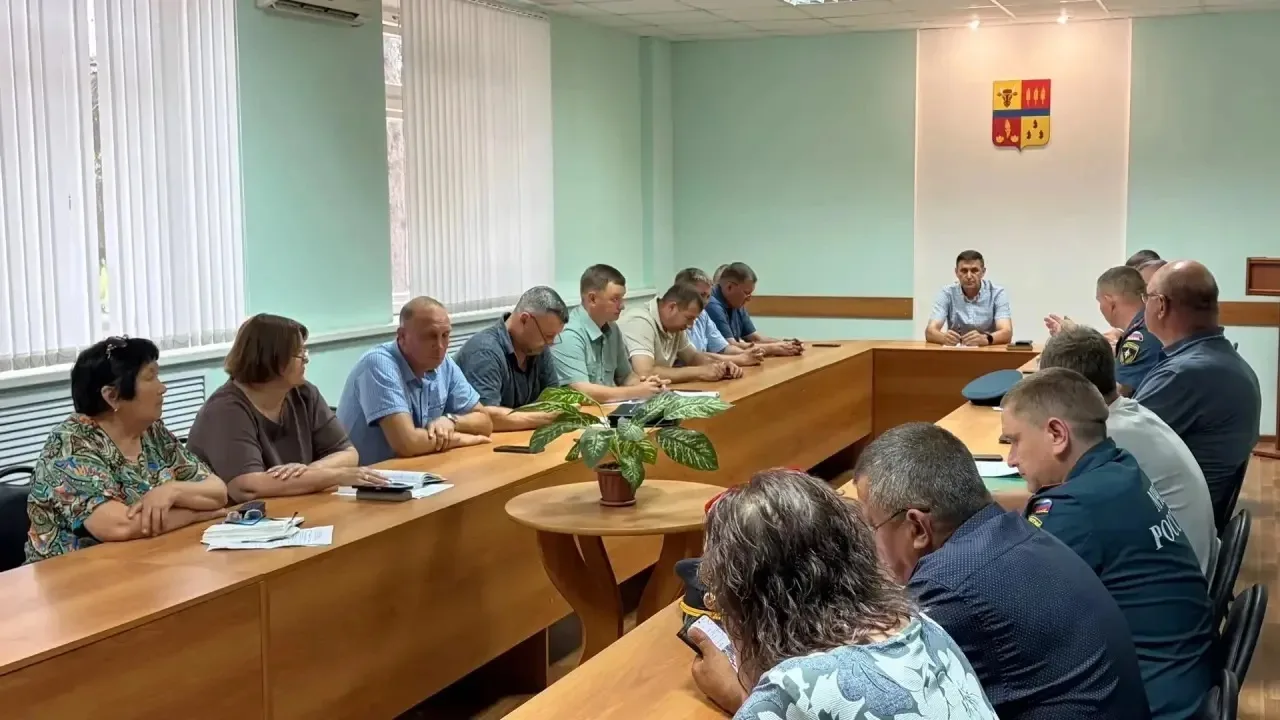 Сегодня под председательством главы Старополтавского муниципального района М. Б. Ахтямова состоялось
