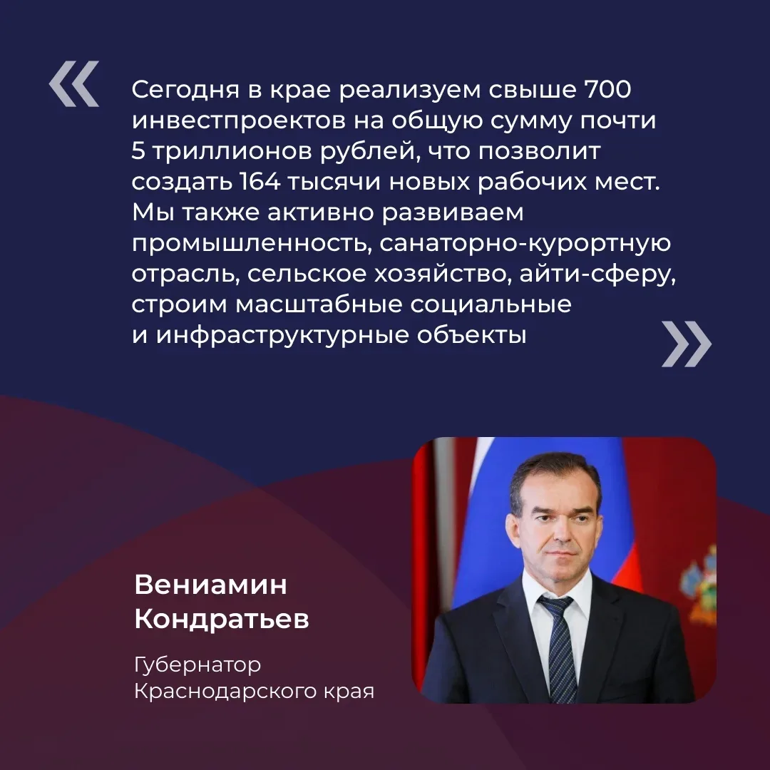 Вениамин Кондратьев принял участие в пленарном заседании ПМЭФ-2026. 

В ходе заседания Президент Рос