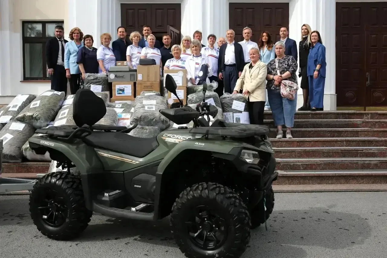 Пятнадцатную партию гуманитарного груза отправили от волонтерского центра Тюменской облдумы «От серд
