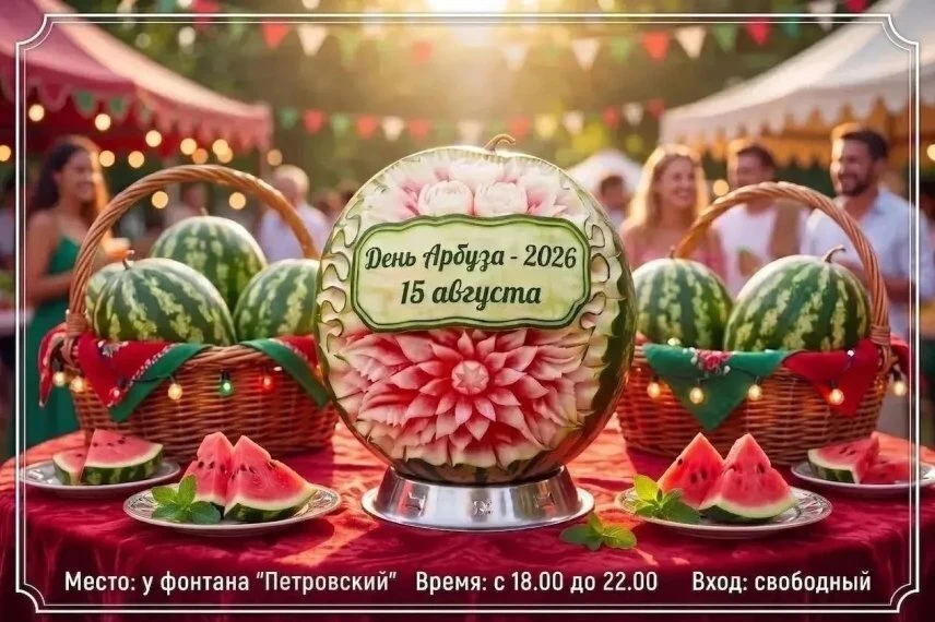 Игорь Редькин рассказал, когда в Астрахани пройдет «День Арбуза»

День Арбуза -  2026 в Астрахани от