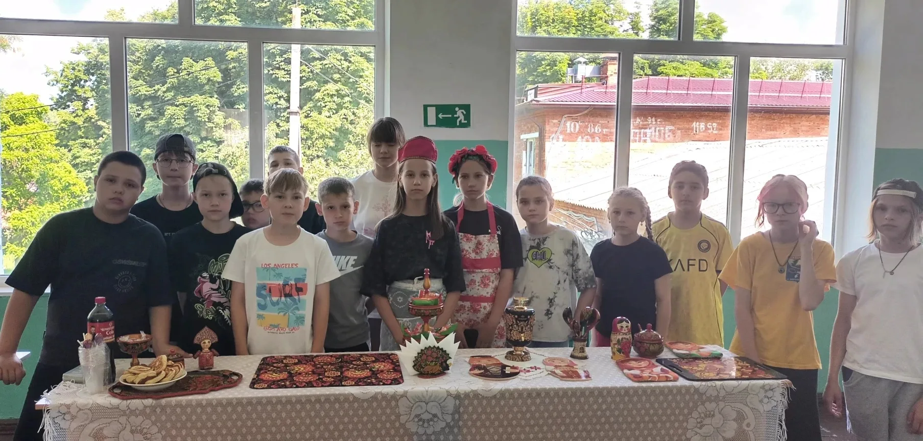 Сегодня в нашем лагере состоялся ФЕСТИВАЛЬ «ДРУЖБА НАРОДОВ». В рамках этого фестиваля прошла презент