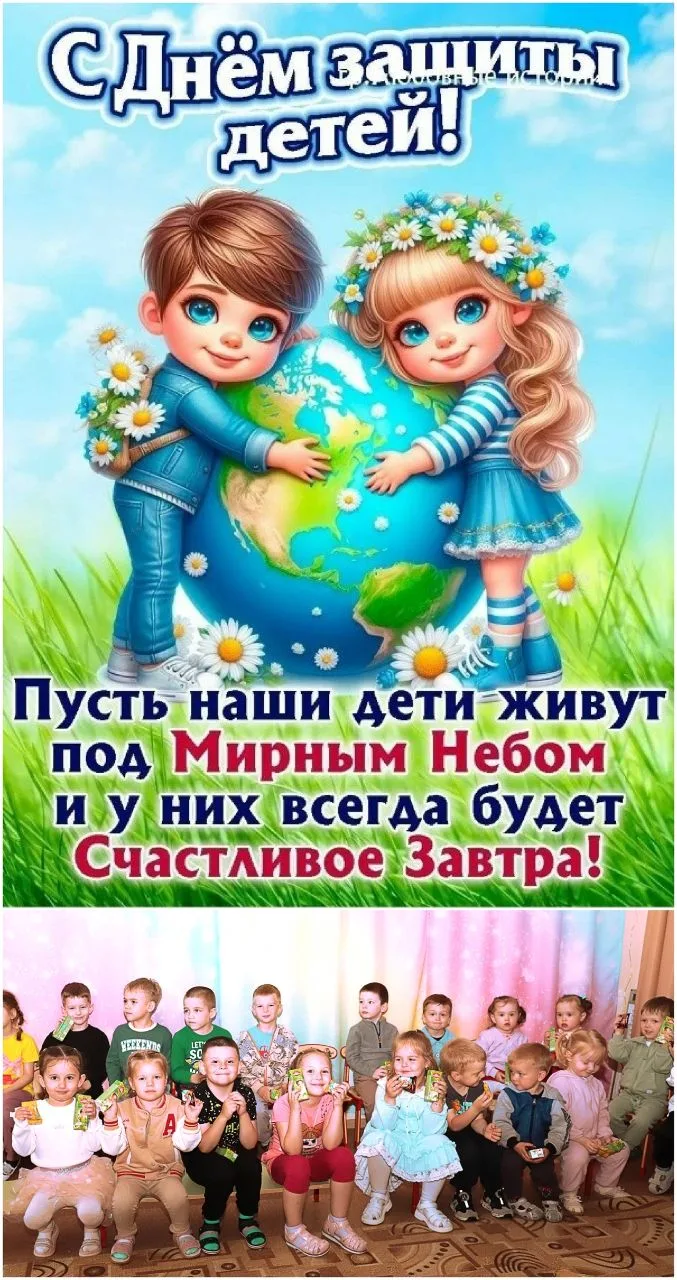 🎉В нашем детском саду прошел праздник, посвященный "Дню защиты детей"!🎉
✨Сегодня особенный день — 
