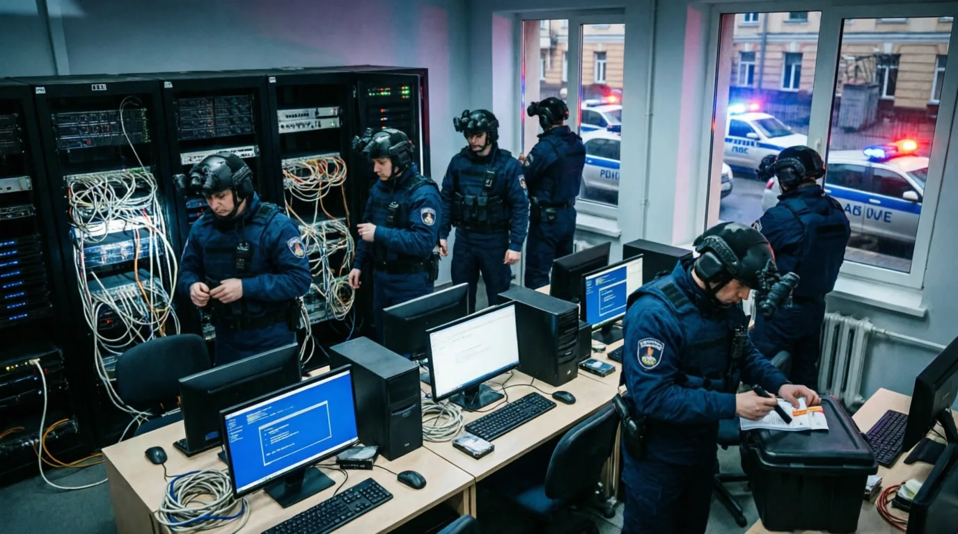 Разгром подпольного узла связи: как в Москве пресекли работу телефонных аферистов

В Москве завершил