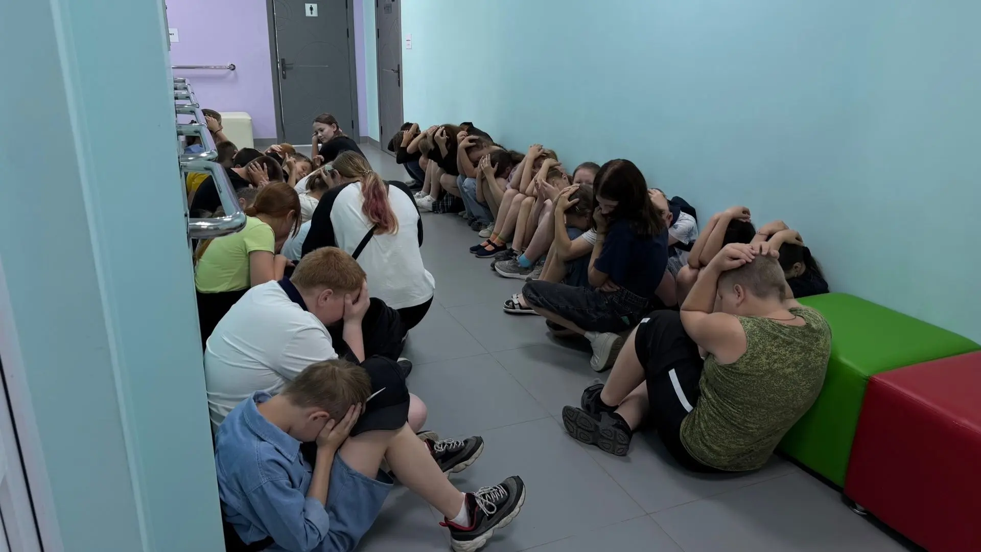 ❗️УчУчебная тренировка по безопасности в летнем оздоровительном лагере «Радуга».
Сегодня в летнем оз