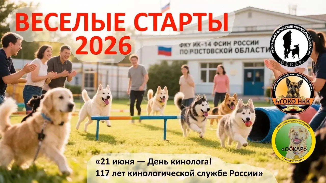 Весёлые старты ко Дню кинолога: соревнование для любителей и профессионалов!

Друзья, кинологи и вла