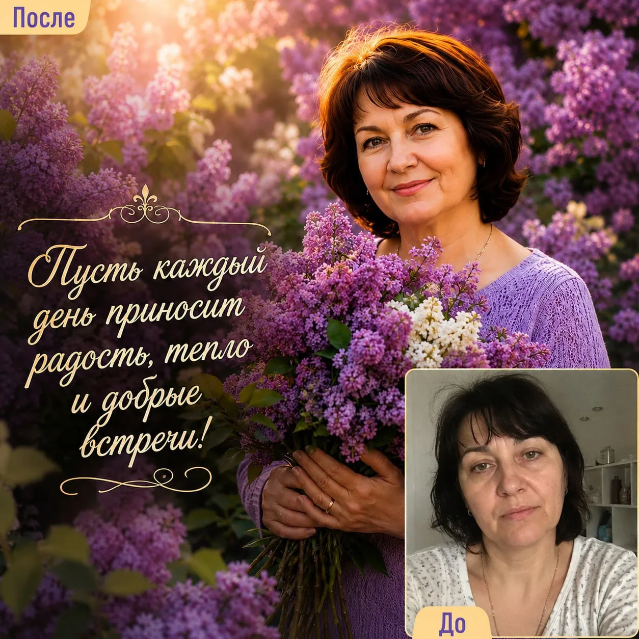 Просто загрузила свою фотографию и БЕСПЛАТНО получила потрясающую открытку. 

ПРОБУЙТЕ ⤵️