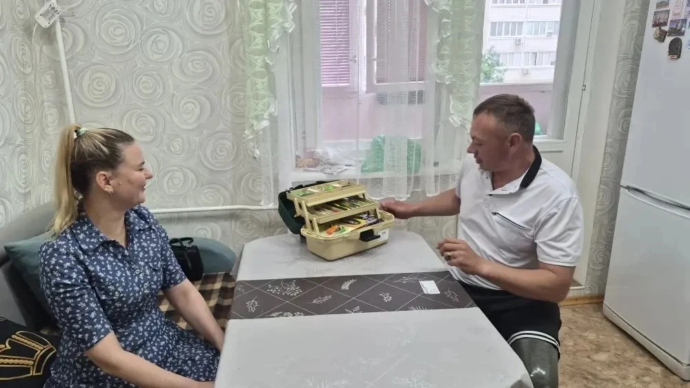 На текущей неделе мои помощники  приходили в гости к участнику специальной военной операции Антону К