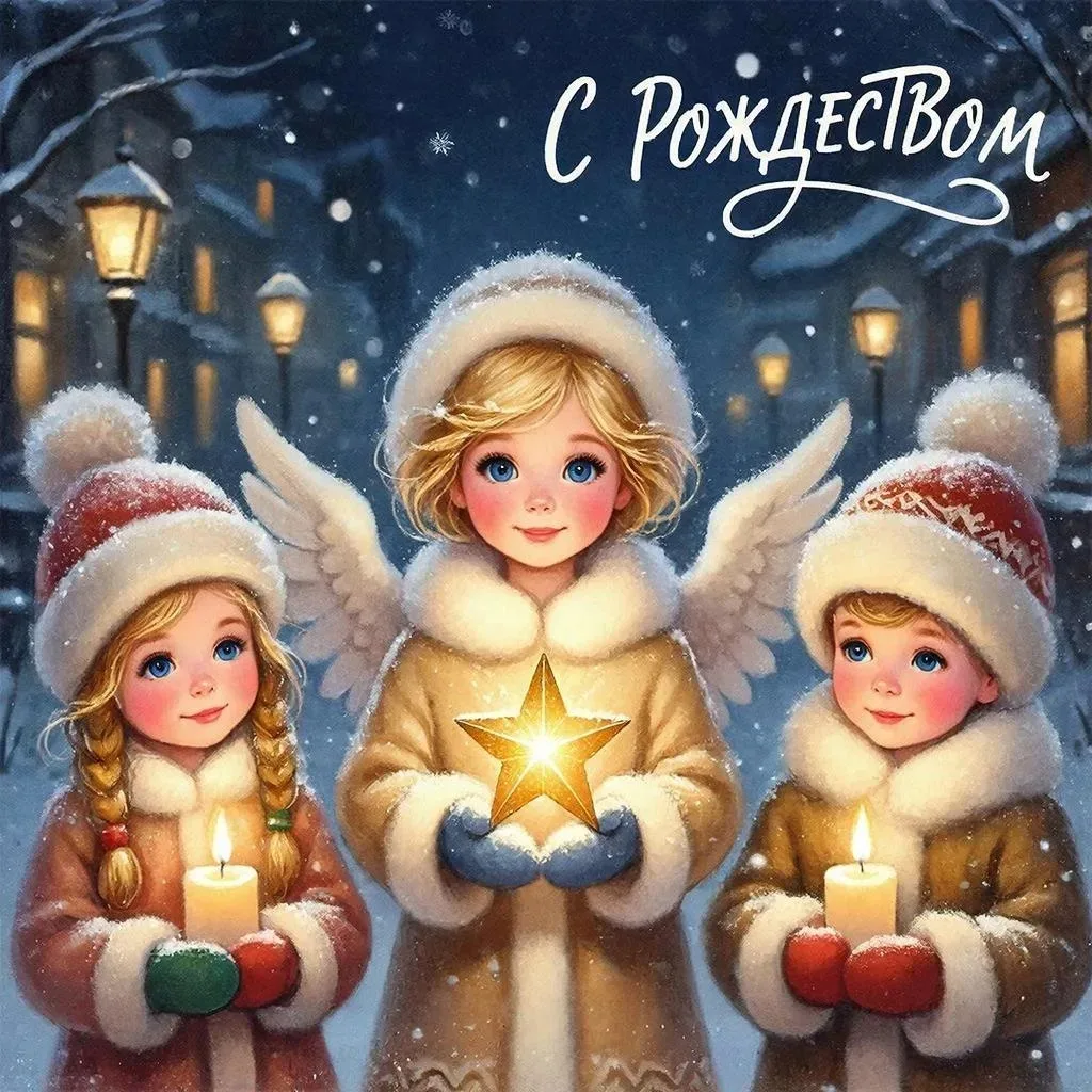 С Рождеством Христовым! 🌟

Пусть в эти тихие рождественские дни ваш дом наполняется теплом и любовь