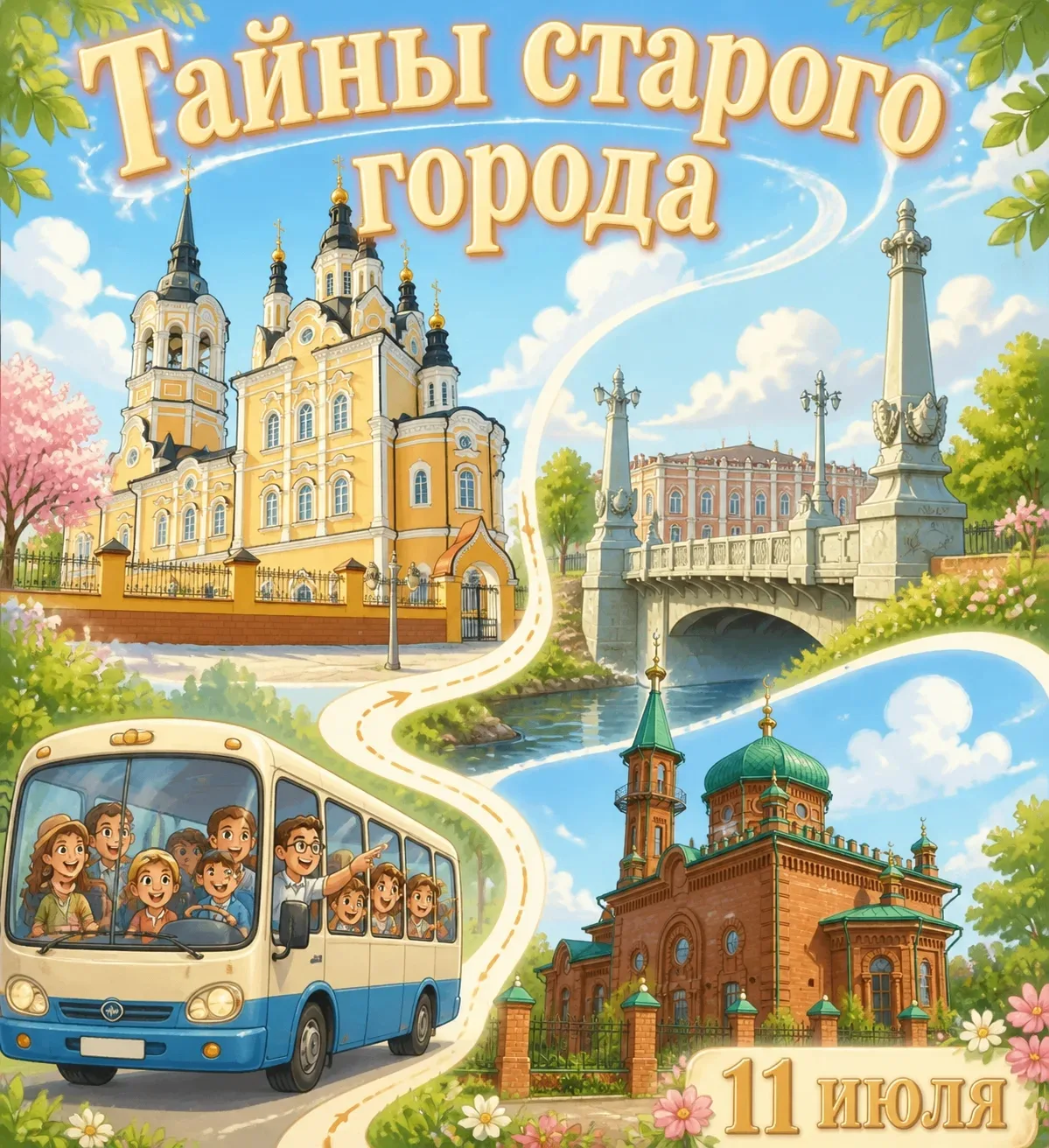 🌿 Июльский вечер в поисках легенд: приглашаем раскрыть «Тайны старого города»! 🏛☀️

Когда Томск ут