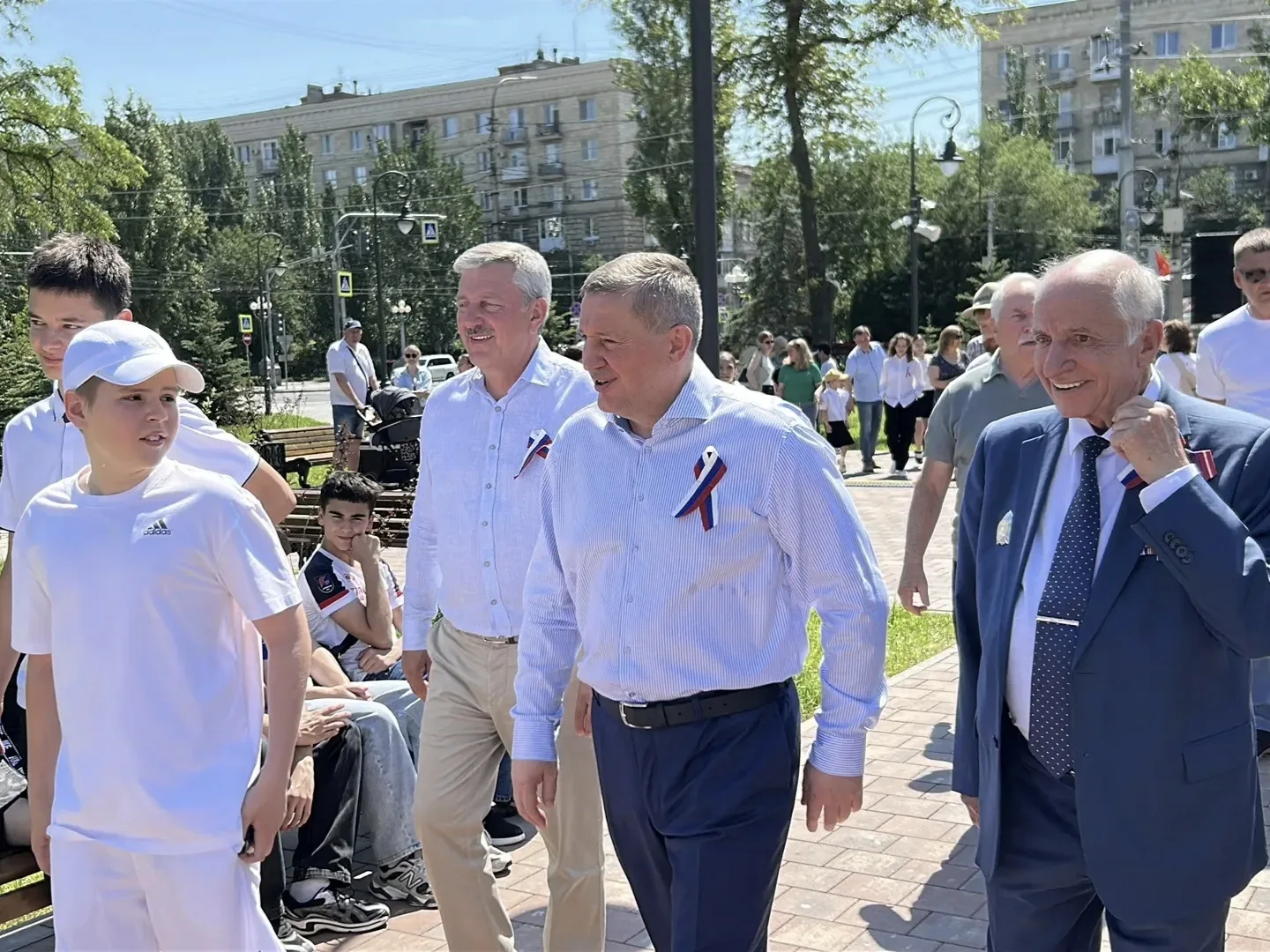 ✅Сегодня в Волгограде после реконструкции состоялось открытие сквера им. Василия Симбирцева. 

Глава