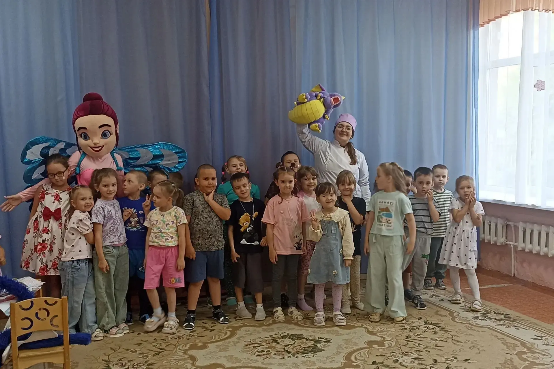 В гостях у нашего детского сада побывала настоящая Зубная фея! 
Она не просто рассказала, как правил