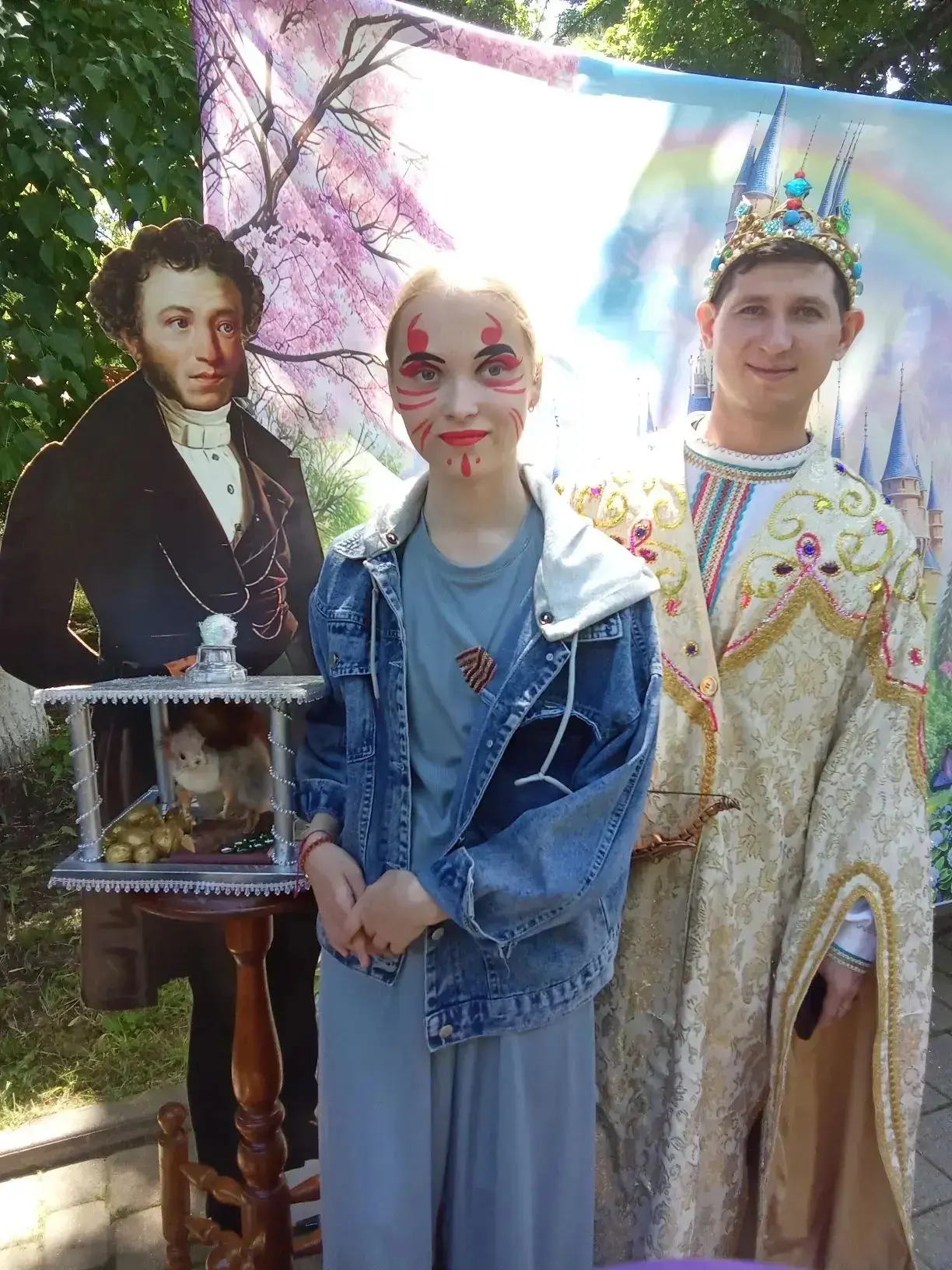 Переверзева Мария 1 июня оказалась в сказочном мире✨🌟🫅👸🧚🧙 . #слепыеислабовидящие#школаинтернат#
