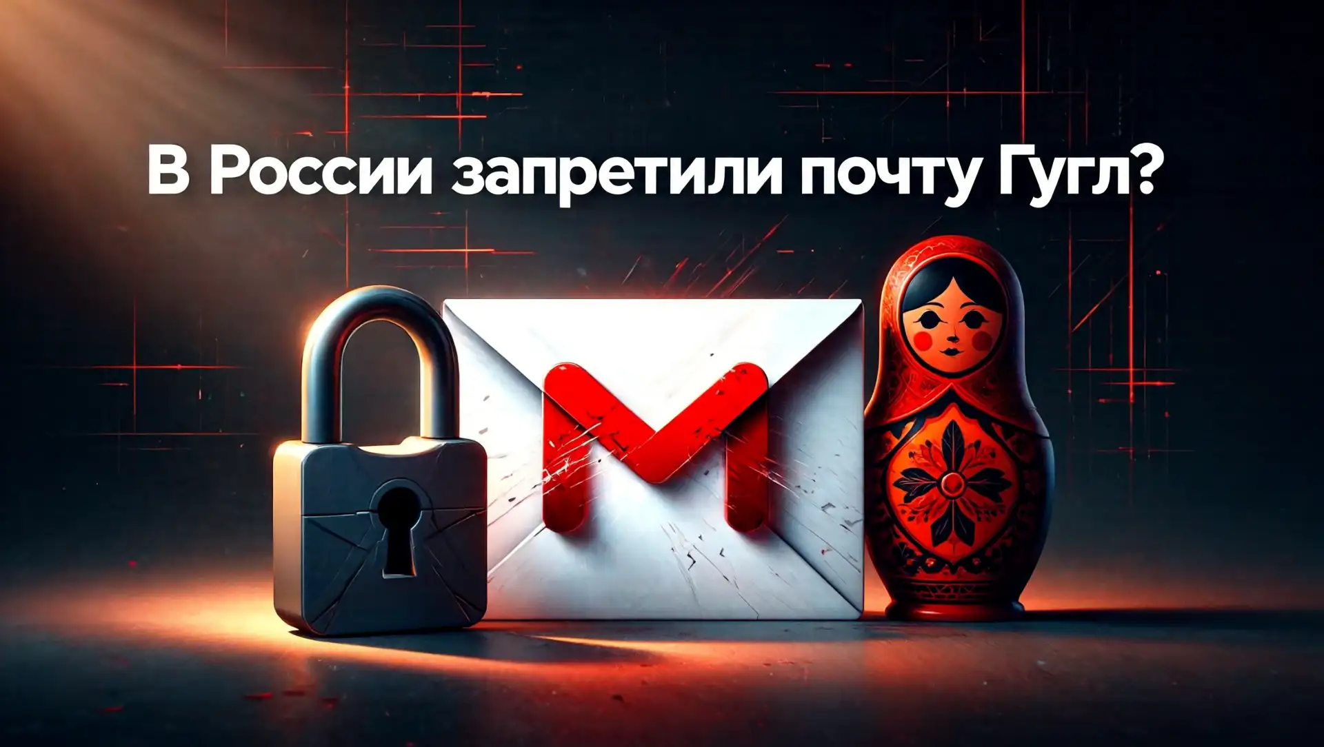 В России запретили почту Гугл?

Сегодня в Рунете началось массовое бурление, вызванное новостью, что